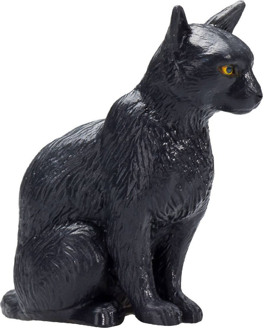 Фигурка Konik Кошка AMF1094 (черный)