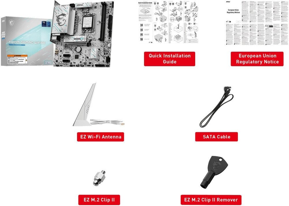 Материнская плата MSI H810M Gaming WiFi6E