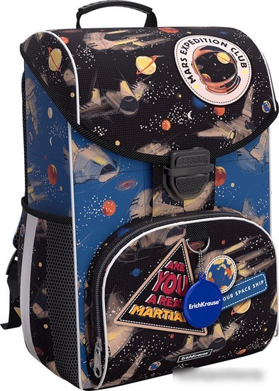 Школьный рюкзак Erich Krause ErgoLine 15L Red Planet 51829 Школьный рюкзак Erich Krause ErgoLine 15L Red Planet 51829