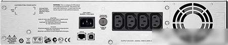 Источник бесперебойного питания APC Smart-UPS C 1500VA 2U LCD 230V (SMC1500I-2U)
