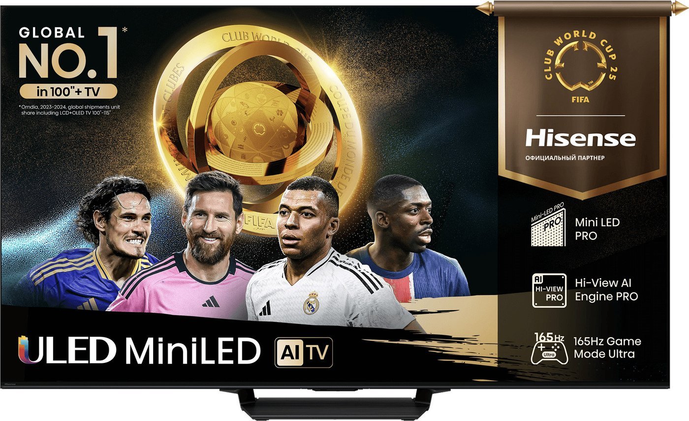 MiniLED телевизор Hisense 100U7Q PRO