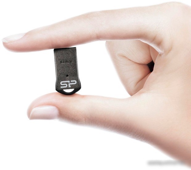 USB Flash Silicon-Power Touch T01 64GB Black (SP064GBUF2T01V1K)