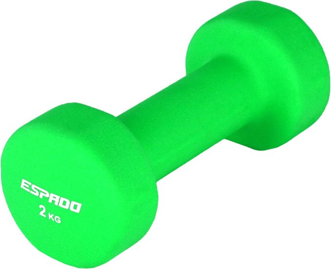 Гантель Espado ES1115 2 кг (зеленый)