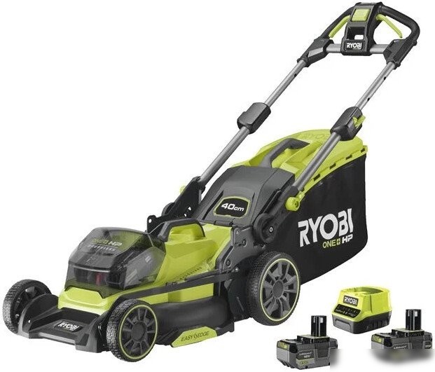 Газонокосилка Ryobi RY18LMX40B-240 (с 2-мя АКБ)