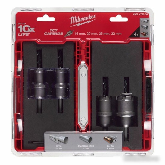 Набор коронок Milwaukee 4932479058
