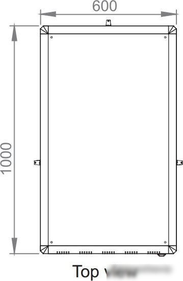 Шкаф телекоммуникационный Lande DYNAmic LN-FS42U6010-BL-BAAA-F-E 19" 42U