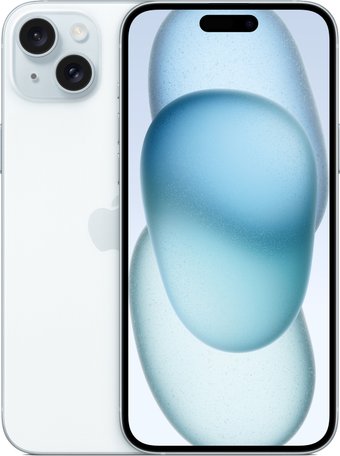 Телефон Apple iPhone 15 Plus 512GB (голубой)