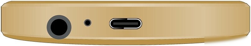 Кнопочный телефон BQ 2843 Air (золотистый)