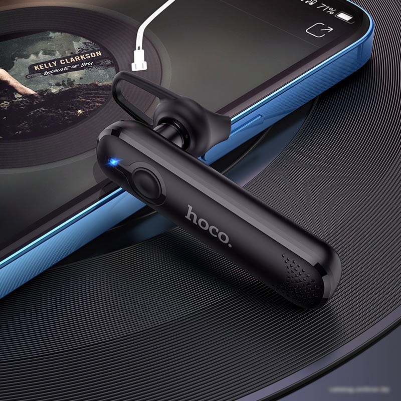 Bluetooth гарнитура Hoco E63 (черный)