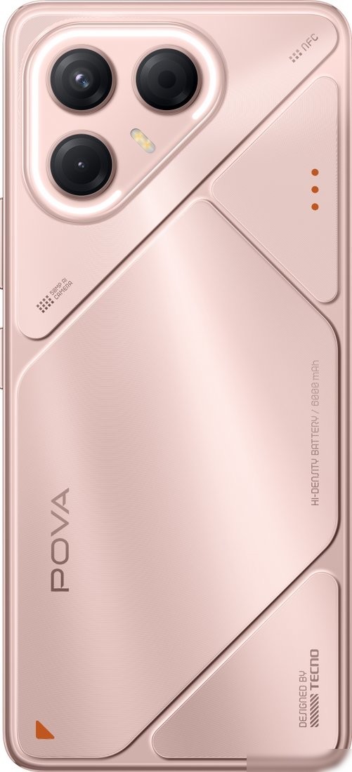 Телефон Tecno Pova 7 5G 8GB/256GB (розовая звездная пыль)
