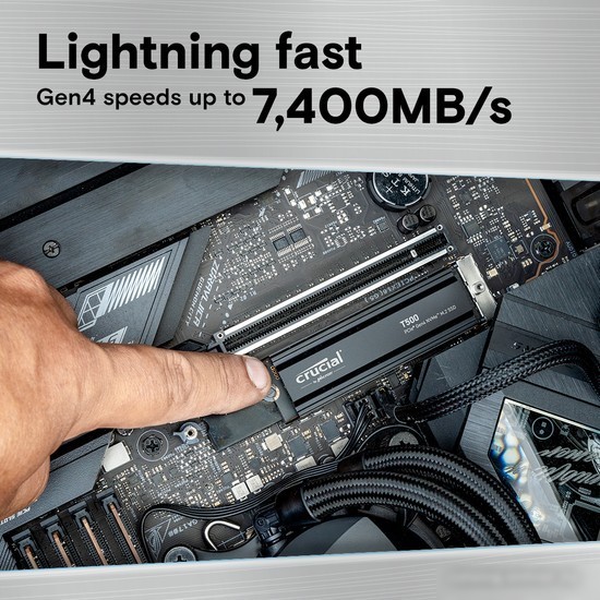 SSD Crucial T500 2TB CT2000T500SSD5