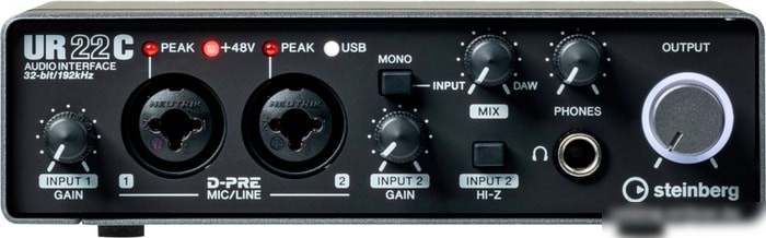 Аудиоинтерфейс Steinberg UR22C Recording Pack