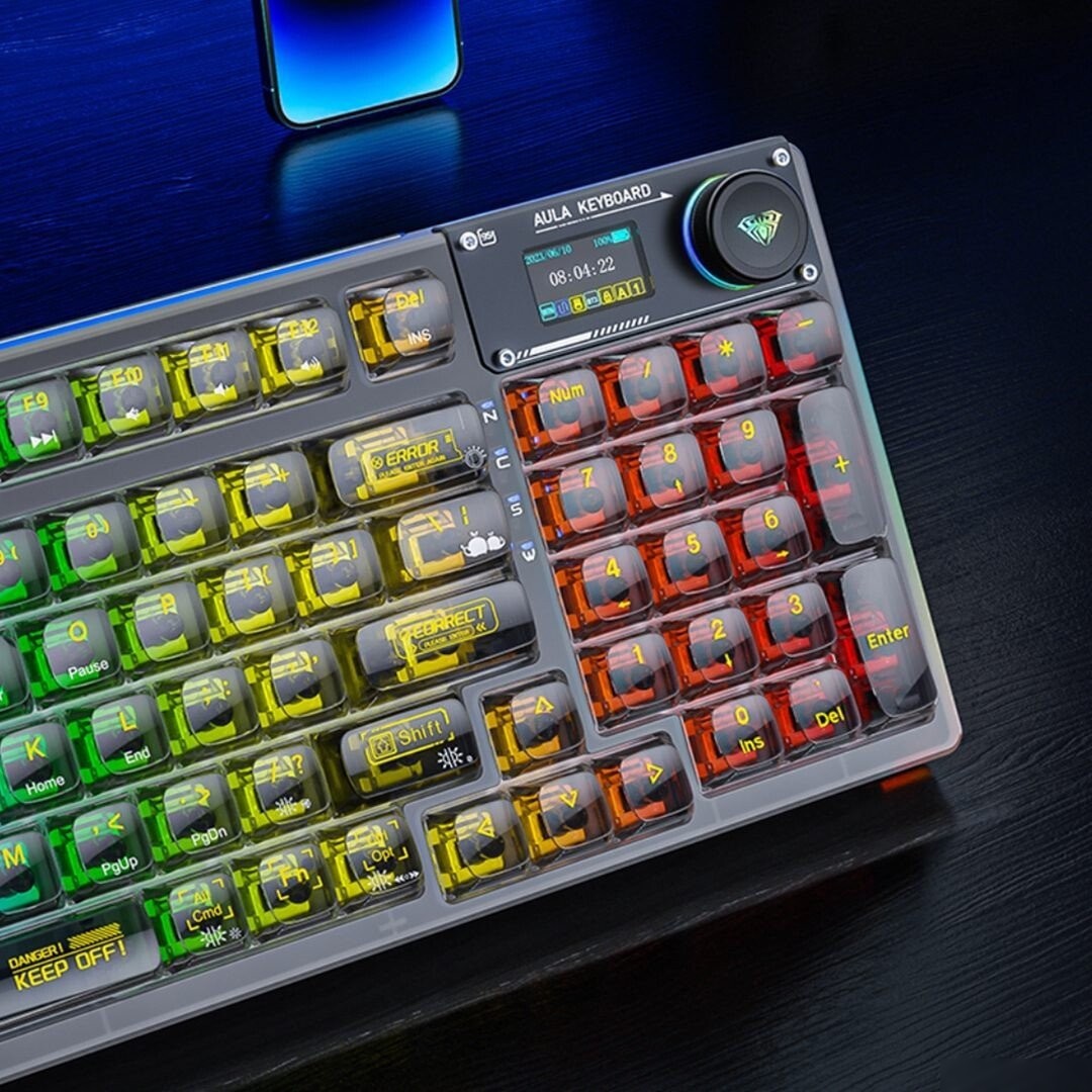 Клавиатура AULA F98 Pro (черный)