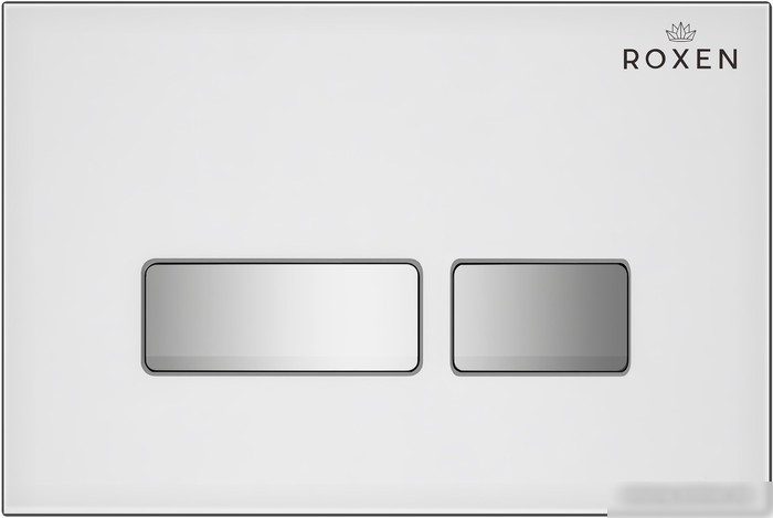Унитаз подвесной Roxen Porto One Rimless 6 в 1 StounFix Slim 639404 (белое стекло)