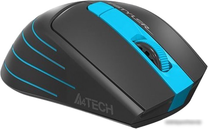 Мышь A4Tech Fstyler FG30 (серый/синий)