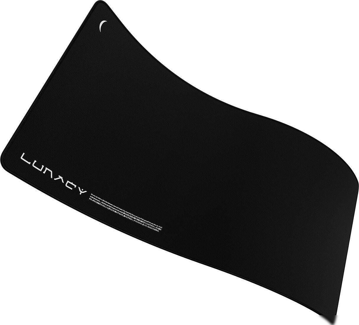 Коврик для стола Lunacy ALT Clear Black XL