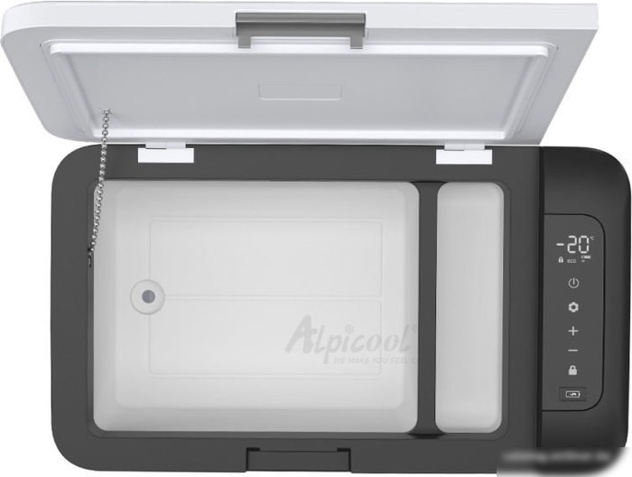 Компрессорный автохолодильник Alpicool K18 (с адаптером 220В)