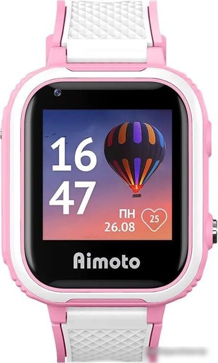 Детские умные часы Aimoto Indigo (белый/розовый)