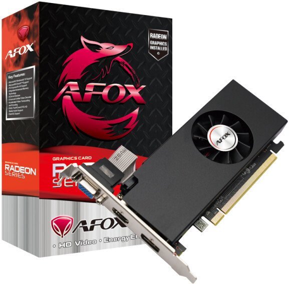 Видеокарта AFOX Radeon RX 550 4GB GDDR5 AFRX550-4096D5L2-V3