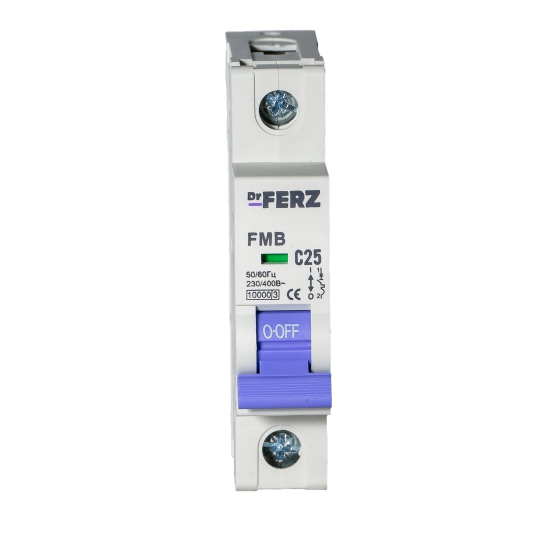 Выключатель автоматический Dr.Ferz FMB-C 10kA 1P 25 C 21100113FERZ
