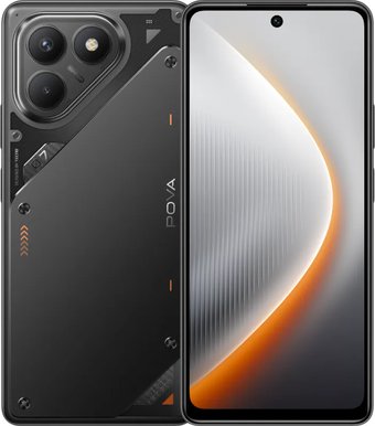 Телефон Tecno Pova 7 Neo 8GB/128GB (индустриальный черный)