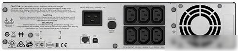 Источник бесперебойного питания APC Smart-UPS C 2000VA 2U Rack mountable 230V (SMC2000I-2U)