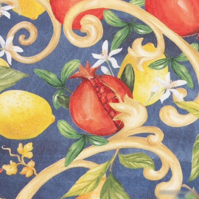 Полотенце Этель Southern fruits 7587352 (белый/синий)