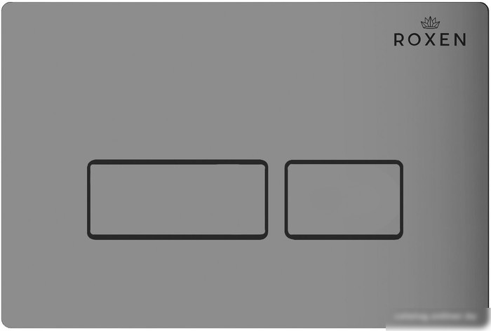 Унитаз подвесной Roxen Boro One Rimless 6 в 1 StounFix Slim 608537 (кнопка: матовая)