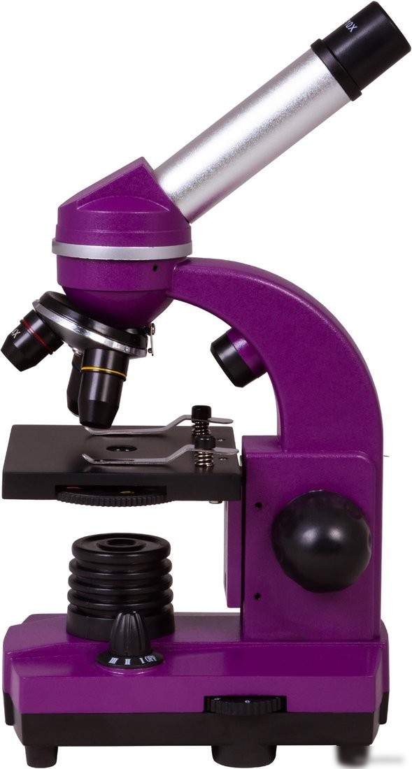 Детский микроскоп Bresser Junior Biolux SEL 40–1600x 74321 (фиолетовый)