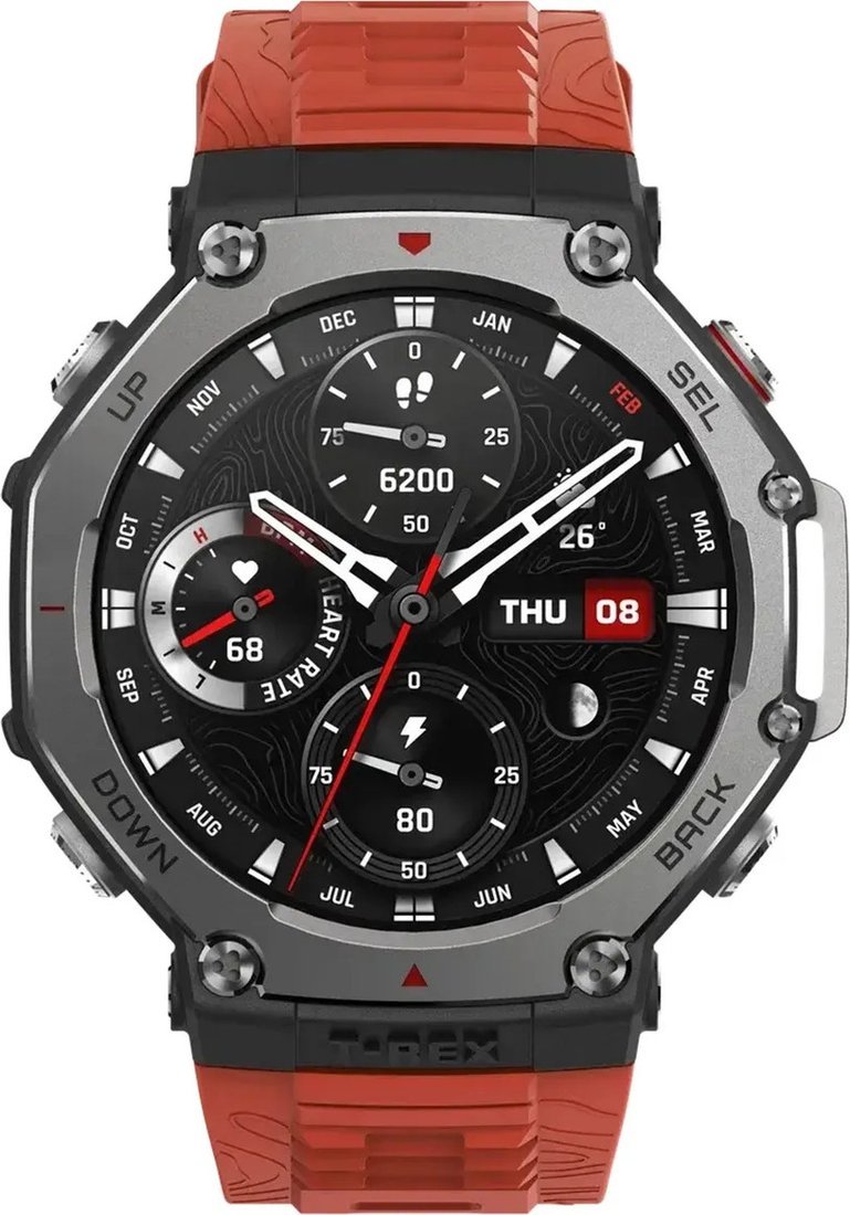 Умные часы Amazfit T-Rex 3 (лава)