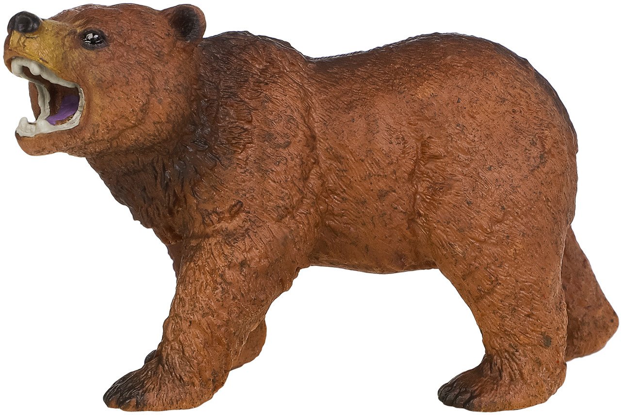 Набор фигурок Masai Mara Мир диких животных. Семья бурых медведей MM211-143