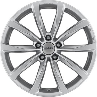 Литые диски MAK Wolf 17x7" 5x112мм DIA 57.1мм ET 48мм Silver