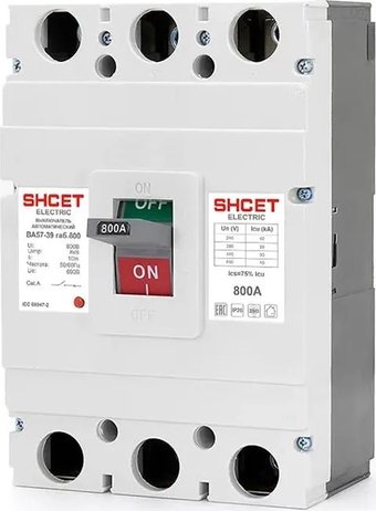 Выключатель автоматический Shcet ВА 57- 39 3Р 630А 42кА S0000615