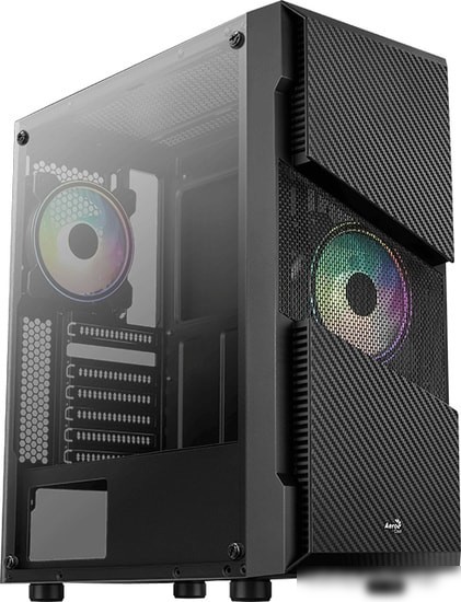 Корпус AeroCool Menace Saturn RGB-G-BK-v1