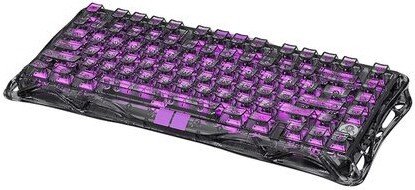 Клавиатура Gravastar Mercury V75 Lite Transparent Black (GravaStar Magnetic Blackcore)