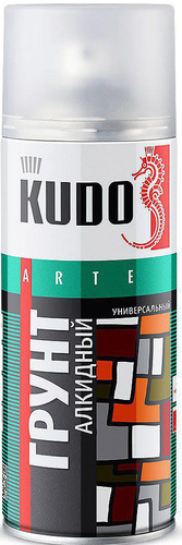 Алкидная грунтовка Kudo KU-200X Универсальный (520 мл, серый)