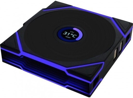 Комплект вентиляторов для корпуса с контроллером Lian Li Uni Fan TL 120 Wireless 12TLLCD1W3B G99.12TLLCD1W3B.R0