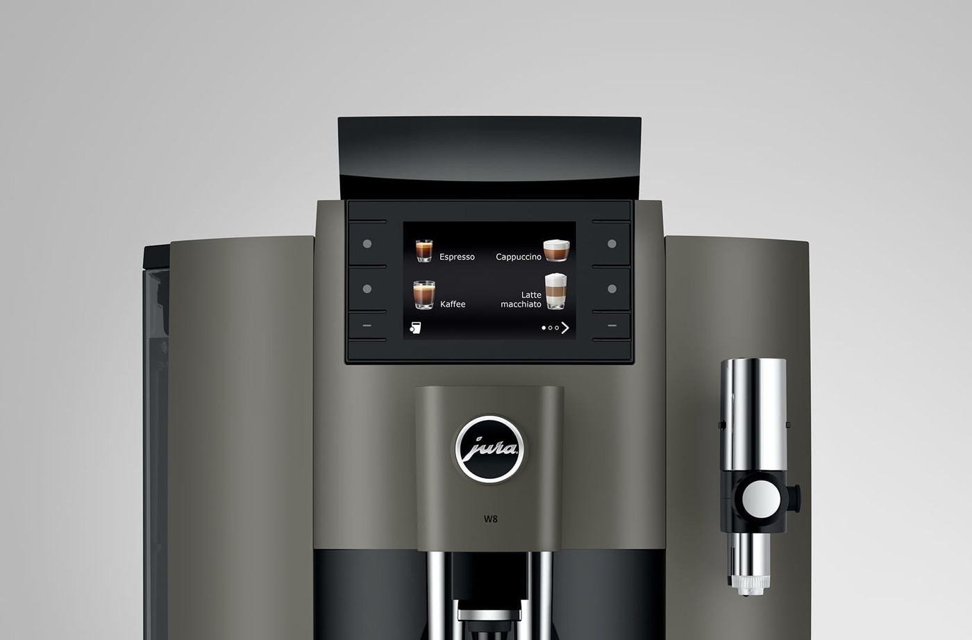 Кофемашина JURA W8 Dark Inox EA 15550