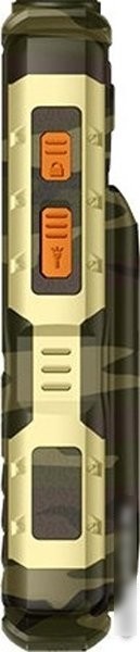 Кнопочный телефон BQ BQ-2430 Tank Power (камуфляж/золотистый)