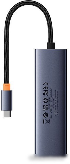 USB-хаб Baseus Flite Series 4-Port USB-C Hub B0005280A813-03