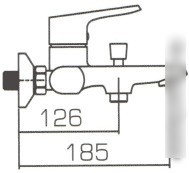 Смеситель Bravat Pure F6105161C-01