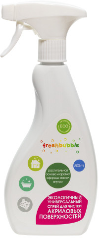 Средство для акриловых ванн Freshbubble Для акриловых поверхностей 500 мл