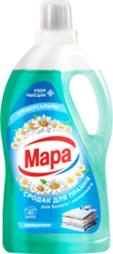 Гель для стирки Мара Ўзор чысціні Для белого и цветного 2 л