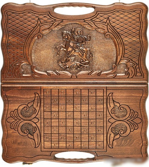Шашки/нарды Haleyan Георгий Победоносец kh012-5