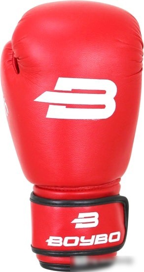 Перчатки для единоборств BoyBo Basic 10 OZ (красный)