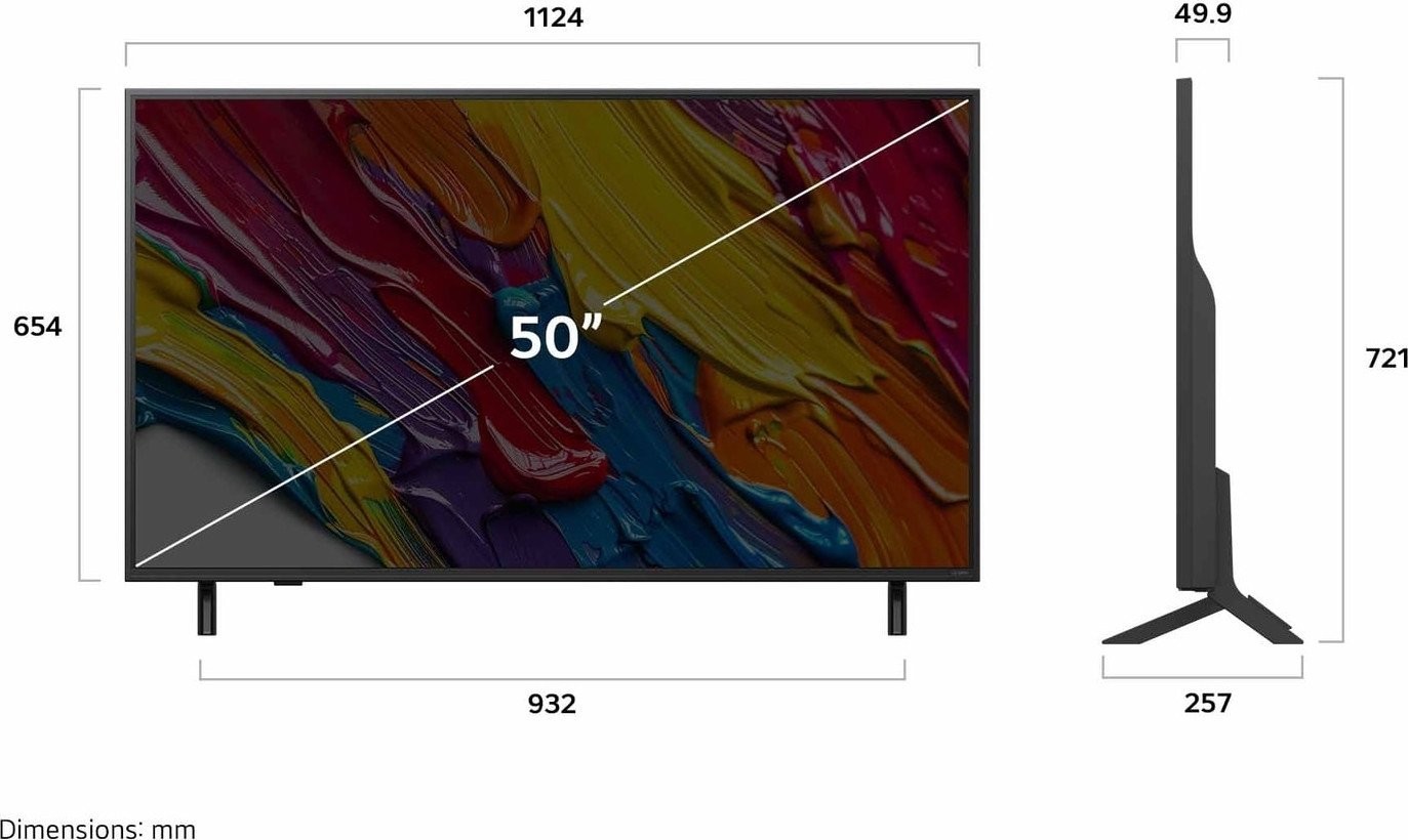 Телевизор LG QNED AI QNED82 50QNED82A6B