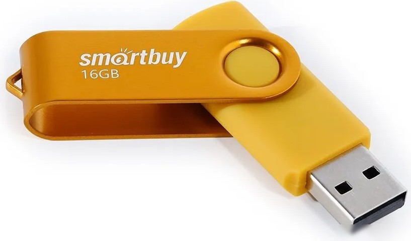 USB Flash SmartBuy Twist 16GB (желтый)