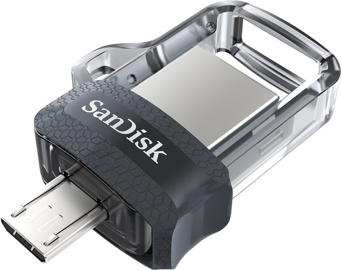 USB Flash SanDisk Ultra Dual M3.0 128GB [SDDD3-128G-G46]