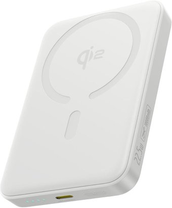 Внешний аккумулятор Baseus EnerFill FM12 Qi2 Magnetic Power Bank 22.5W 10000mAh (белый)