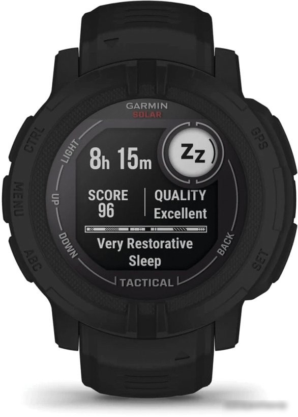 Умные часы Garmin Instinct 2 Solar Tactical Edition (черный)